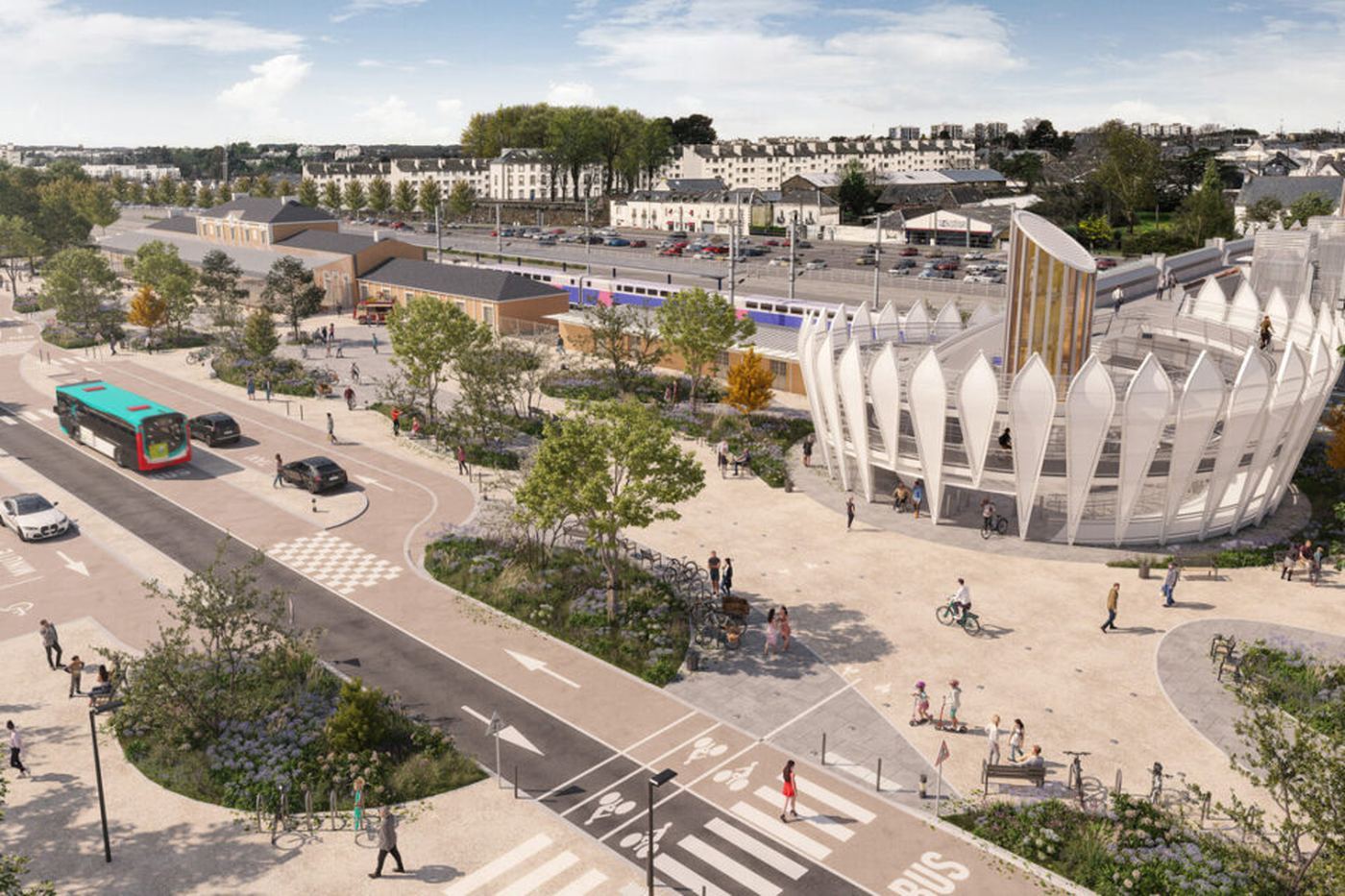 Nouvelle gare de Vannes — ARS VTC chauffeur privé